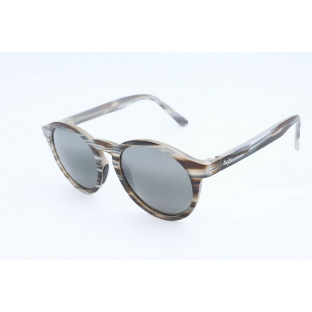 Maui Jim Pineapple MJ 784-14D Grey Brown Sunglasses Gray Polarized Lenses NEW